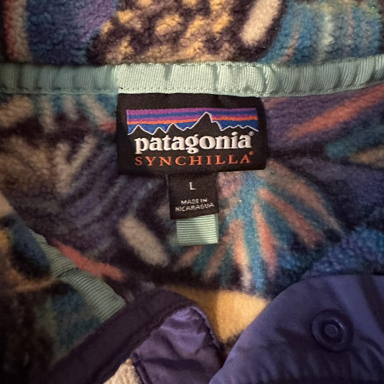Patagonia sychilla fleece -Men’s large Brand new... - Depop