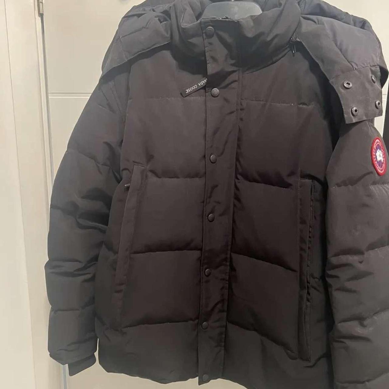 Real!canada goose wyndham parka large Brand new with... - Depop