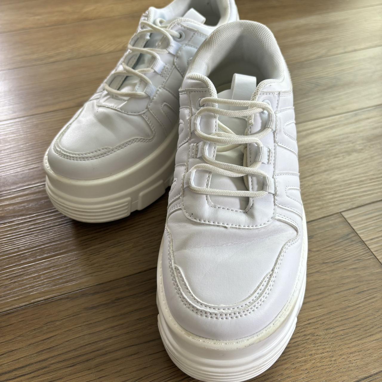 Women’s size US size 7 chunky white ASOS shoes. I no... Depop