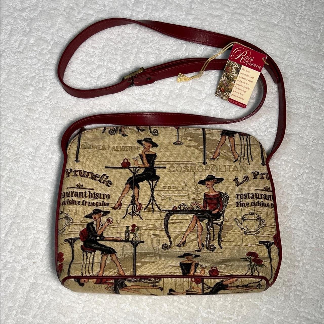 Source Unknown Women's Bag - Cream/Red – Signare … - image 1