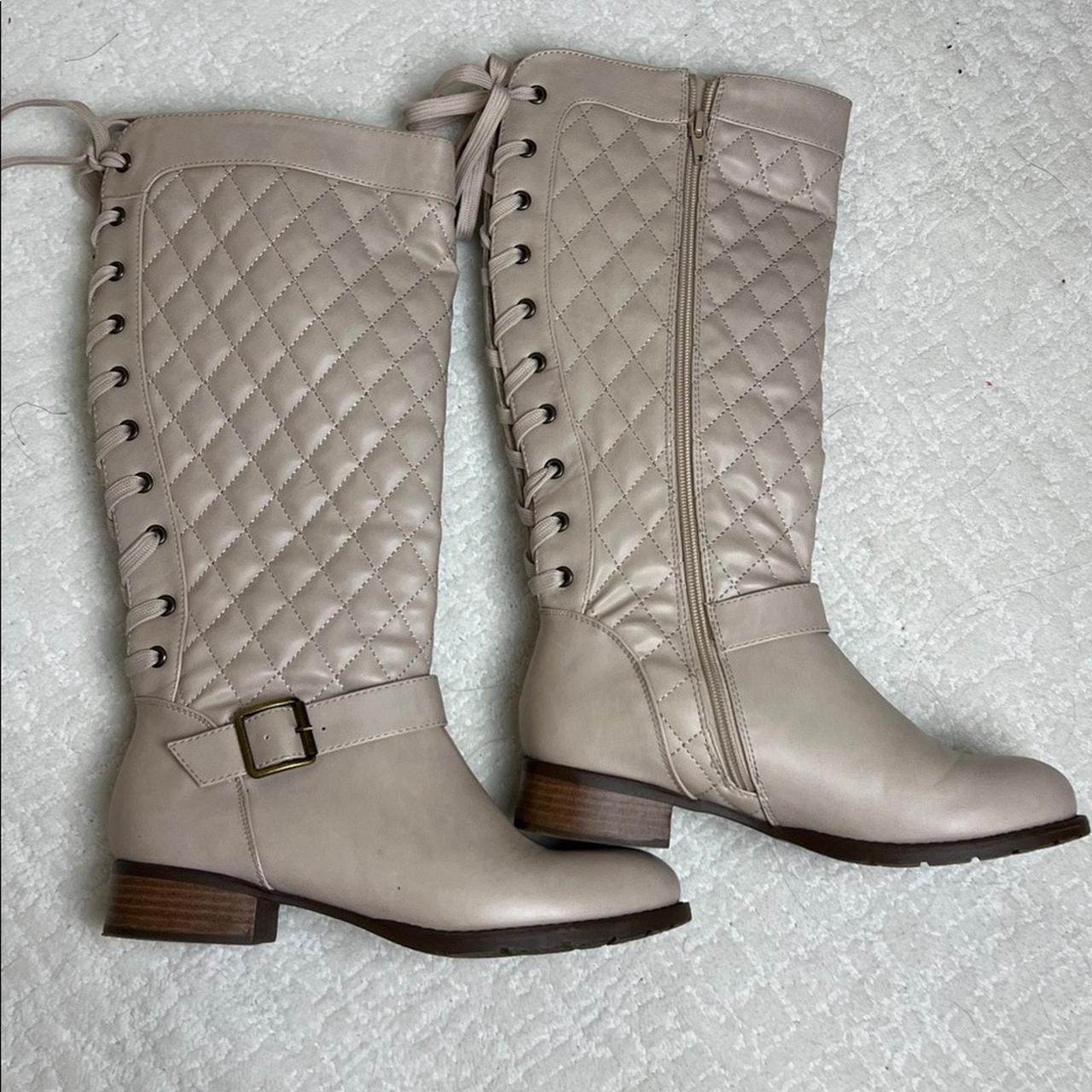 Source Unknown Women's Boots - Cream/Tan - US 8 –… - image 3