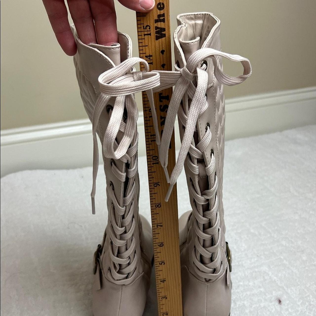 Source Unknown Women's Boots - Cream/Tan - US 8 –… - image 6