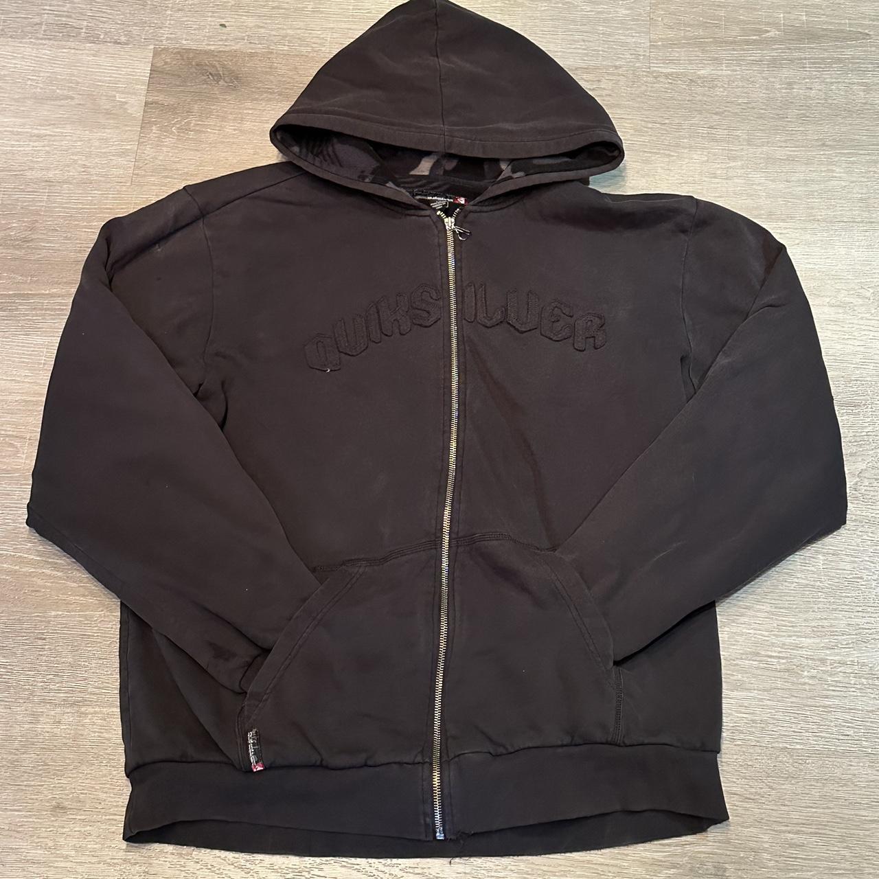 Quicksilver y2k style zip up Men’s size large Lots... - Depop