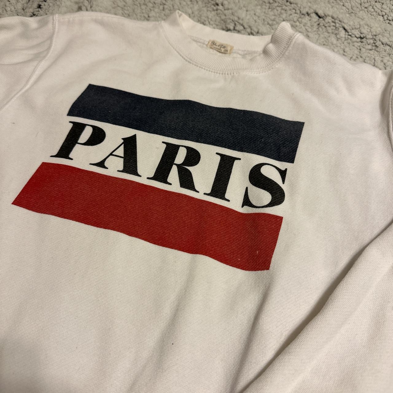 Brandy melville paris sweatshirt Depop