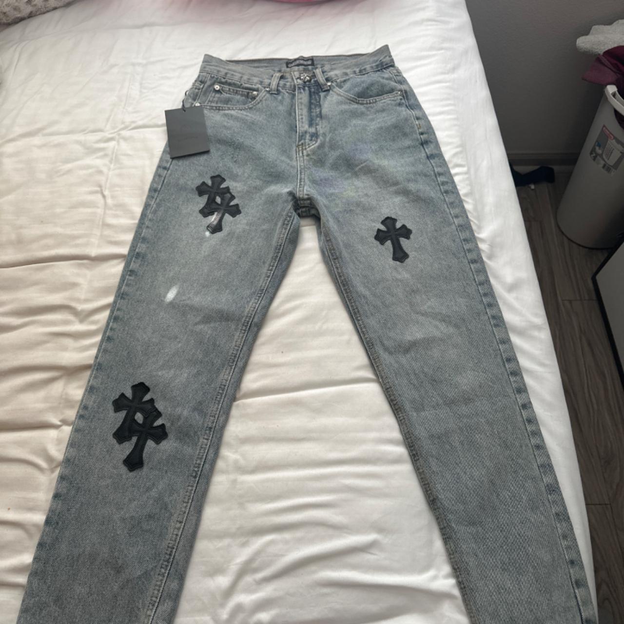 CHROME HEARTS - Chrome Hearts X Levis Black Jeans