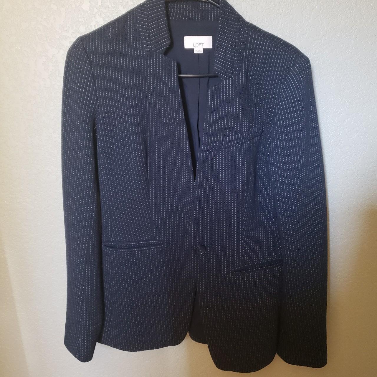 Loft hotsell navy blazer