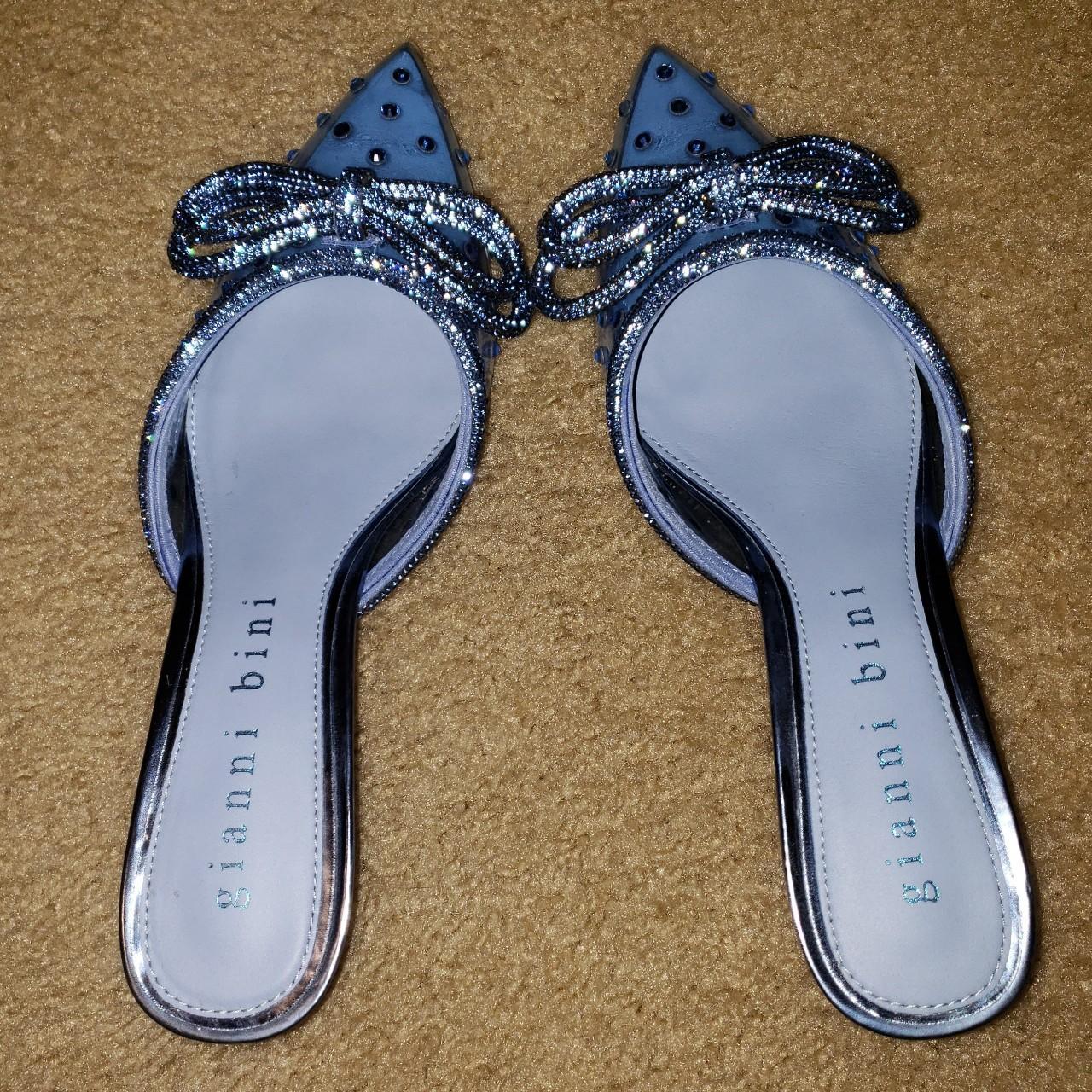 GORGEOUS Blue Gianni Bini Cinderella shoes, size 8,... - Depop