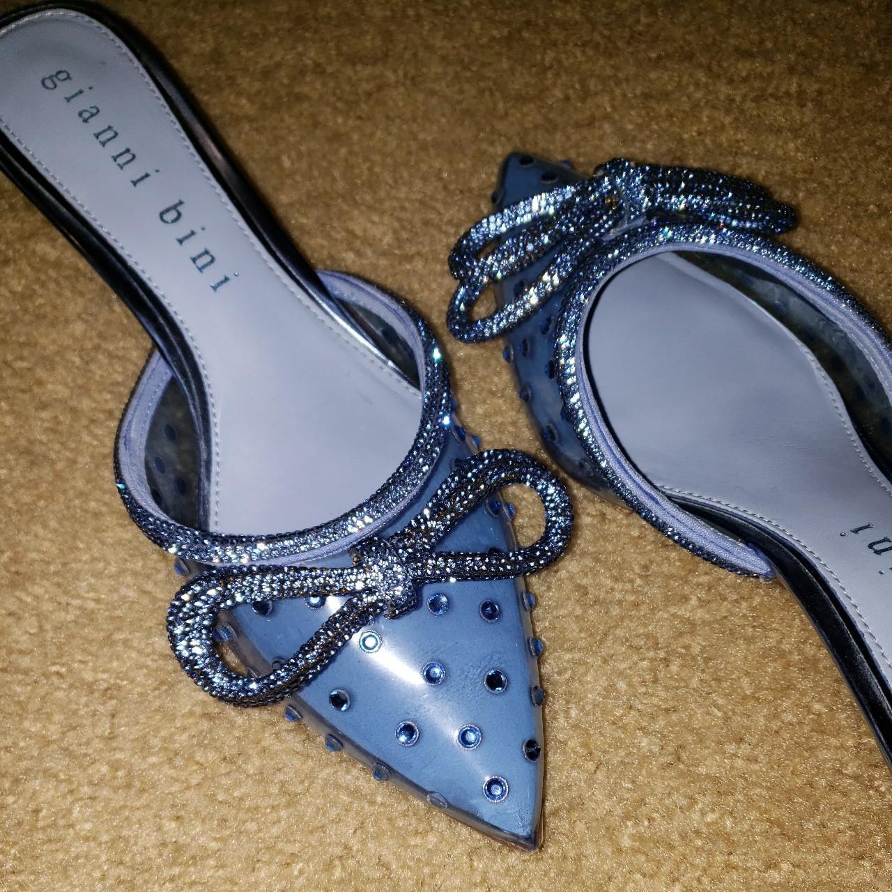 GORGEOUS Blue Gianni Bini Cinderella shoes, size 8,... - Depop