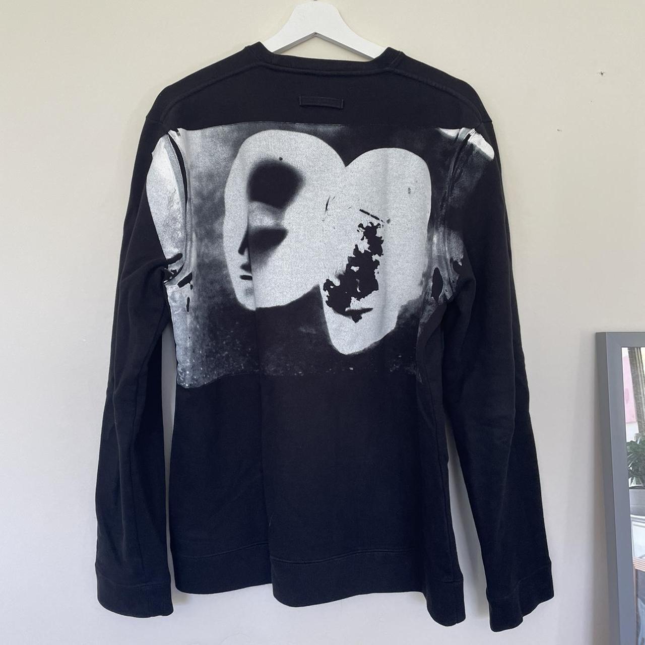 Raf Simons Black Sweatshirt Joy Division 