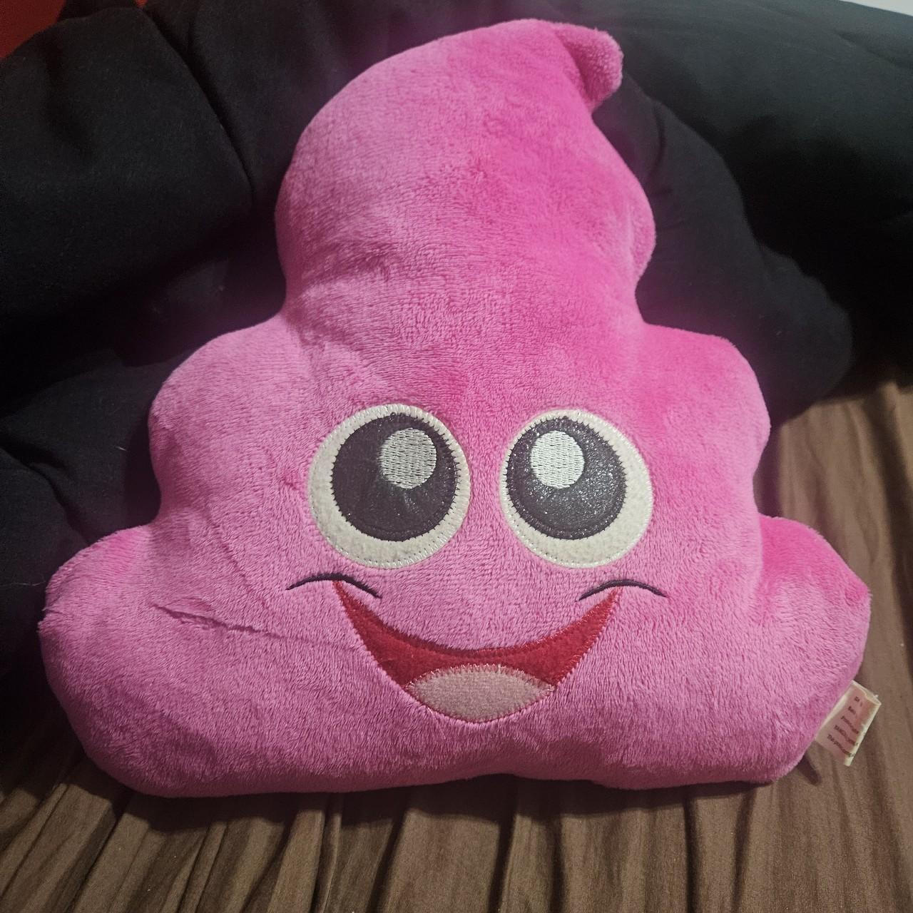 Pink poop pillow hotsell