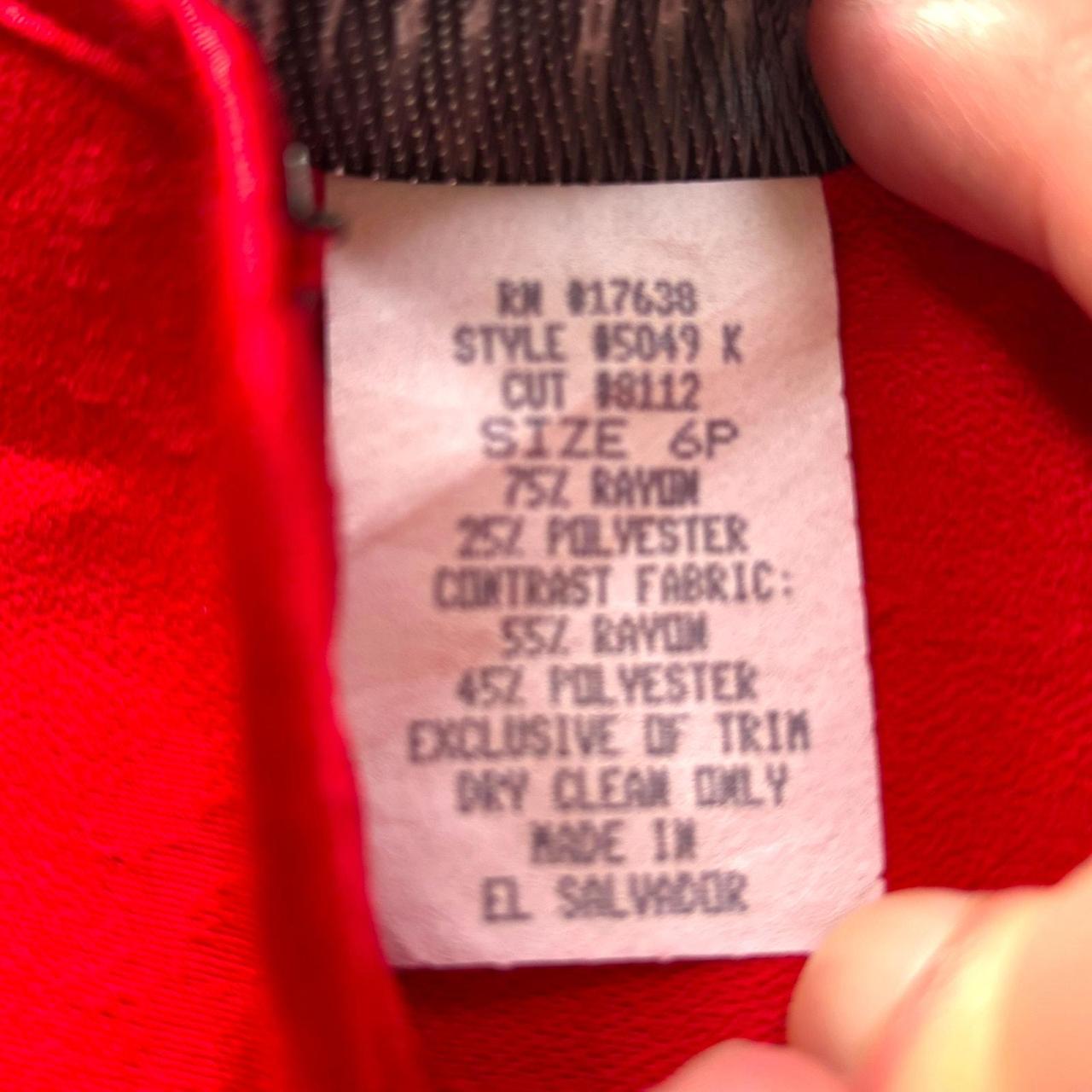 Source Unknown Women's Blazer Jacket - Red - 6 – … - image 6