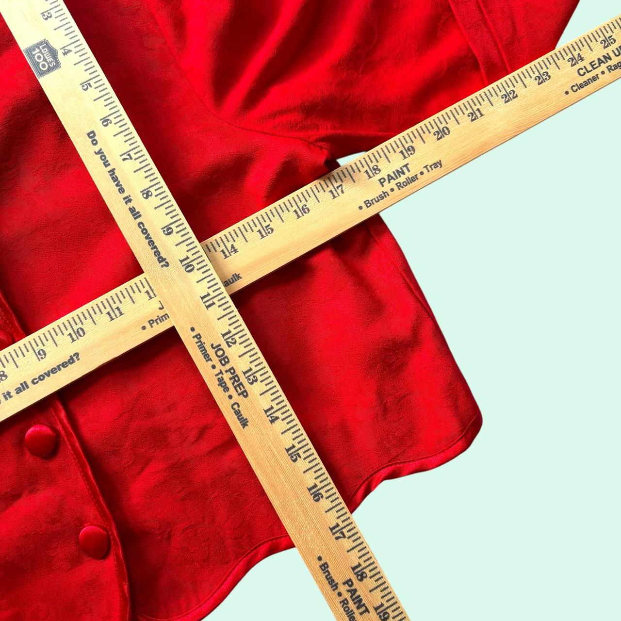 Source Unknown Women's Blazer Jacket - Red - 6 – … - image 4