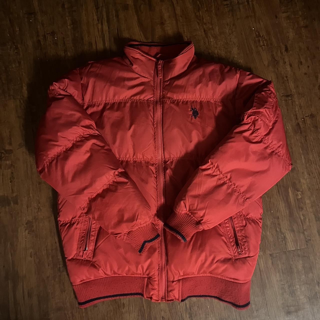 Red Ralph Lauren Puffer Great condition, awesome... - Depop