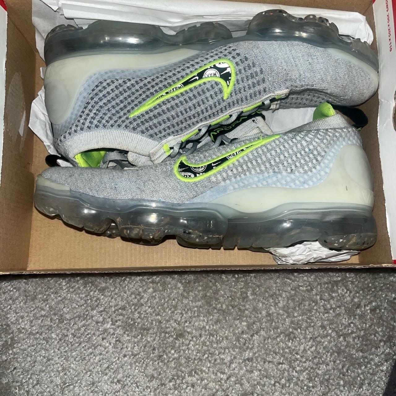 womens nike vapormax lime green