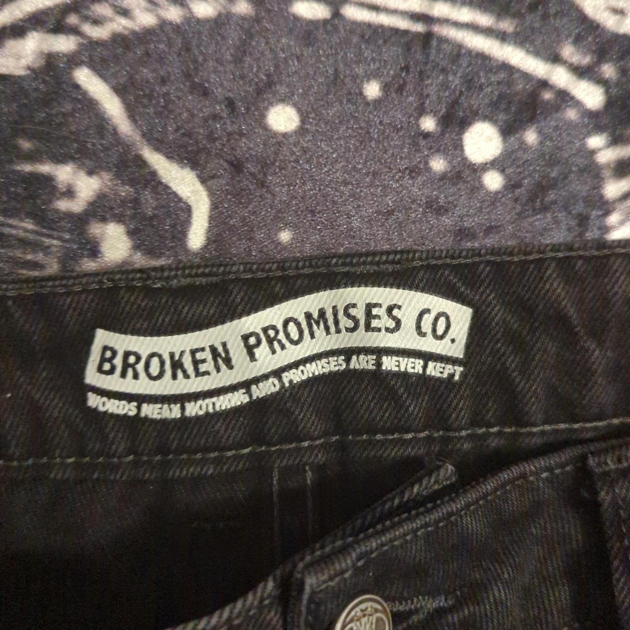 Broken Promises X Death Note carpenter jeans size 34...