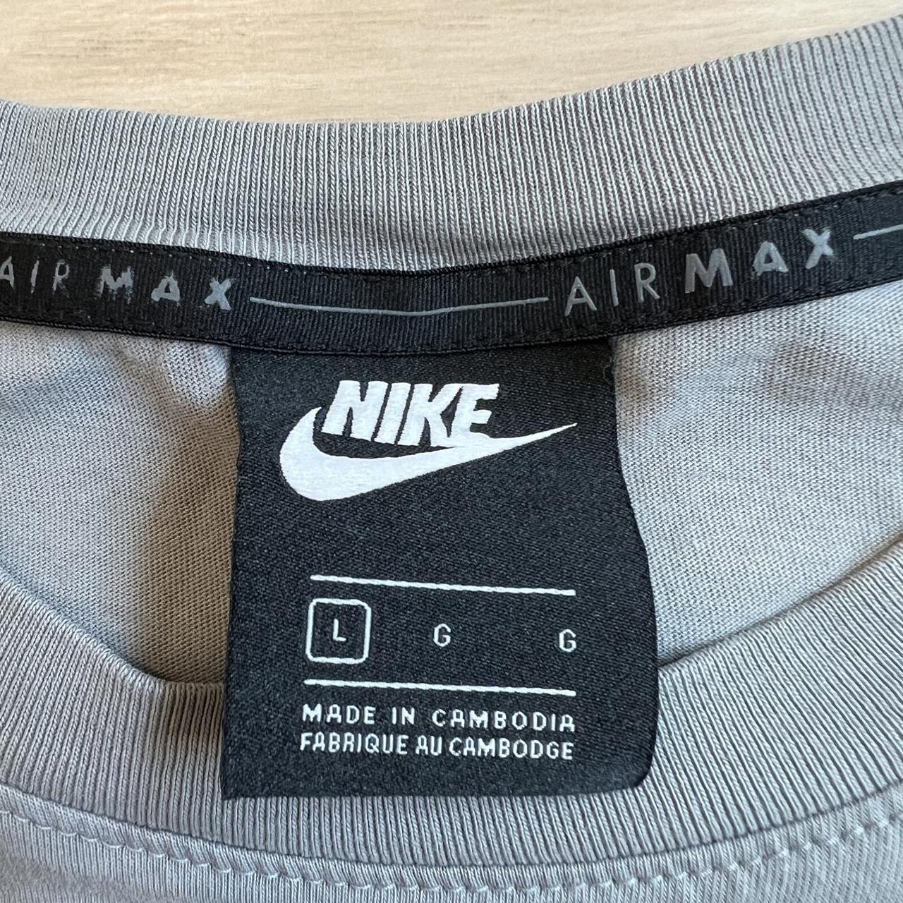 Nike air max logo t shirt #nike #airmax #nikeshirt... - Depop