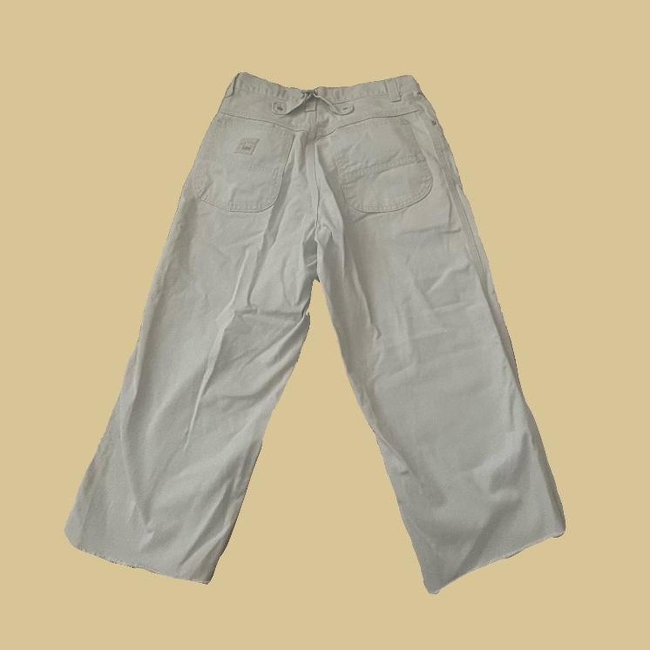 White baggy carpenter pants! I would say these would - Depop