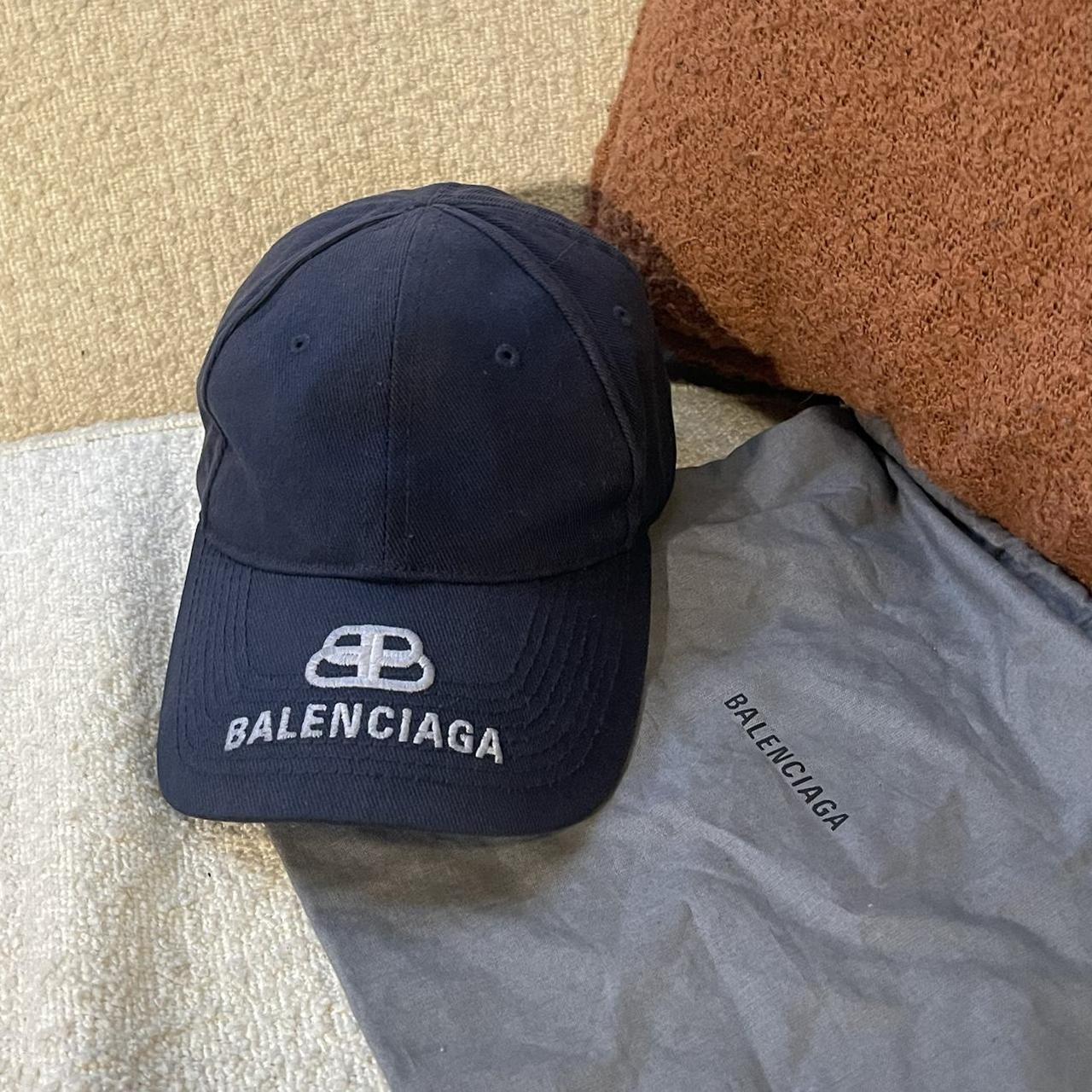 Balenciaga sale navy cap