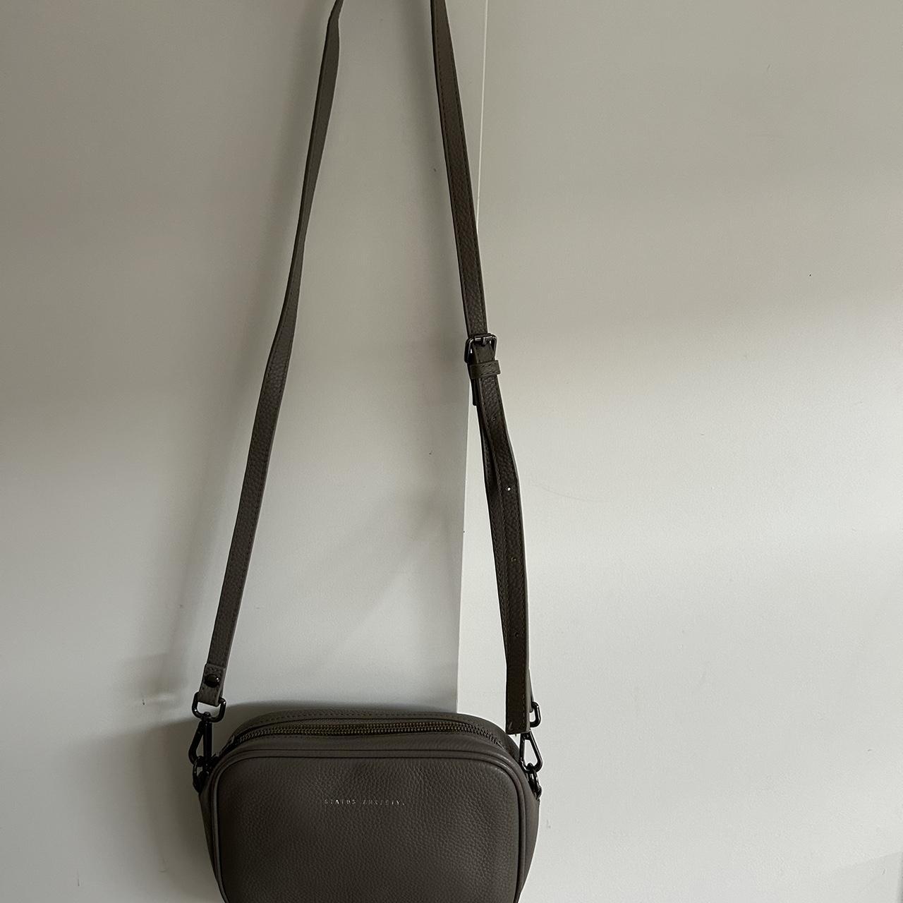 Status Anxiety Grey Cross Body Bag Depop