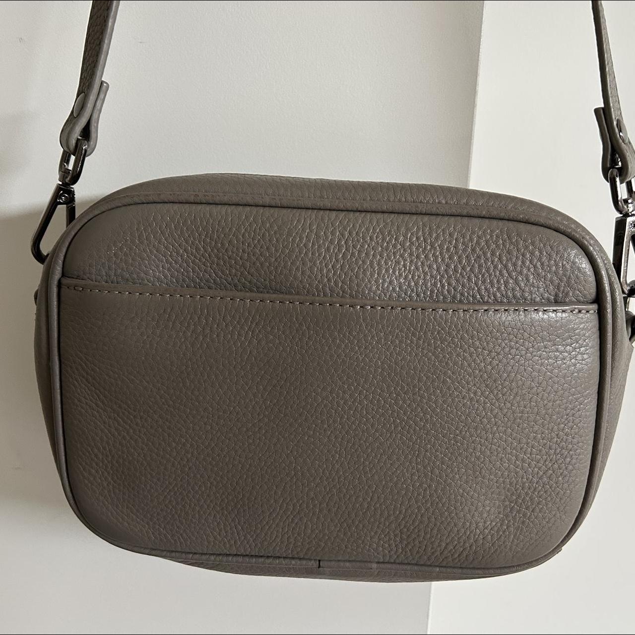 Status Anxiety Grey Cross Body Bag Depop