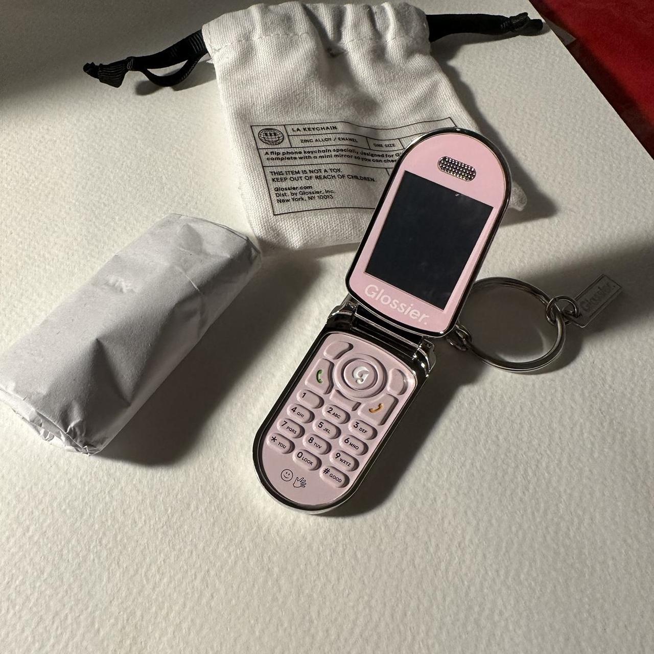 Glossier LA Keychain Brand new, in original... Depop