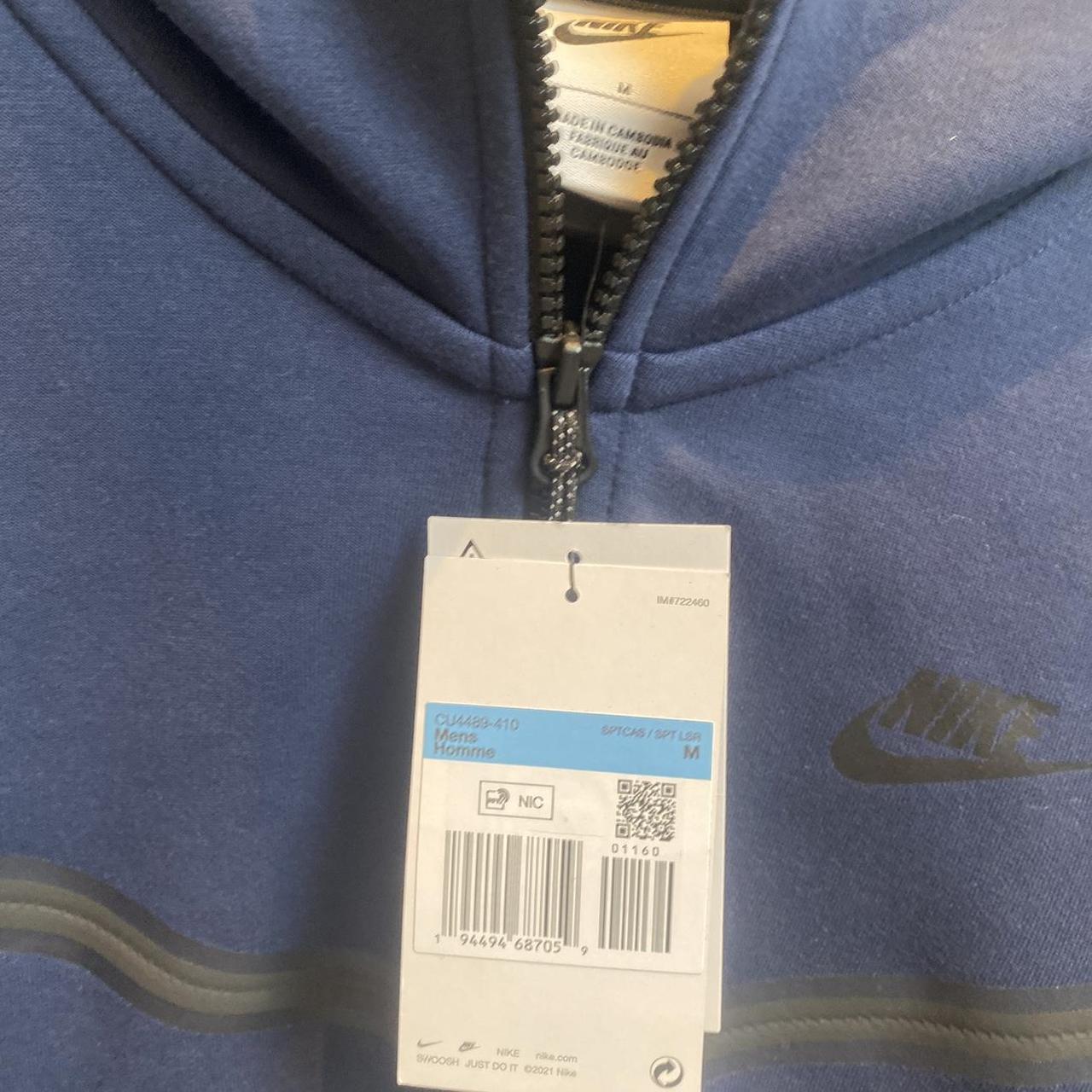 Nike Tech Fleece Hoodie Midnight Navy