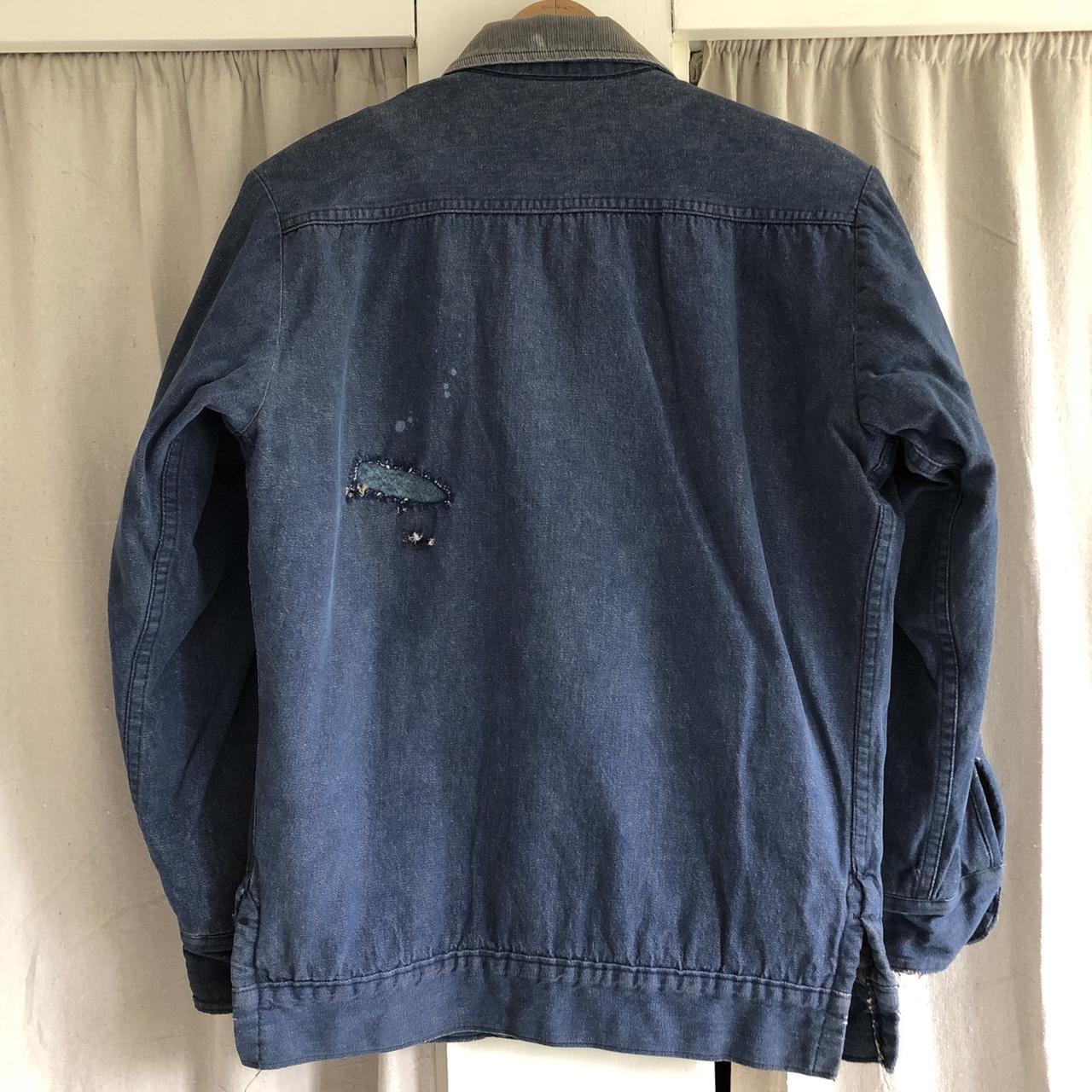 indigosizeDESCENDANT CRICKET DENIM JACKET - ダウンジャケット