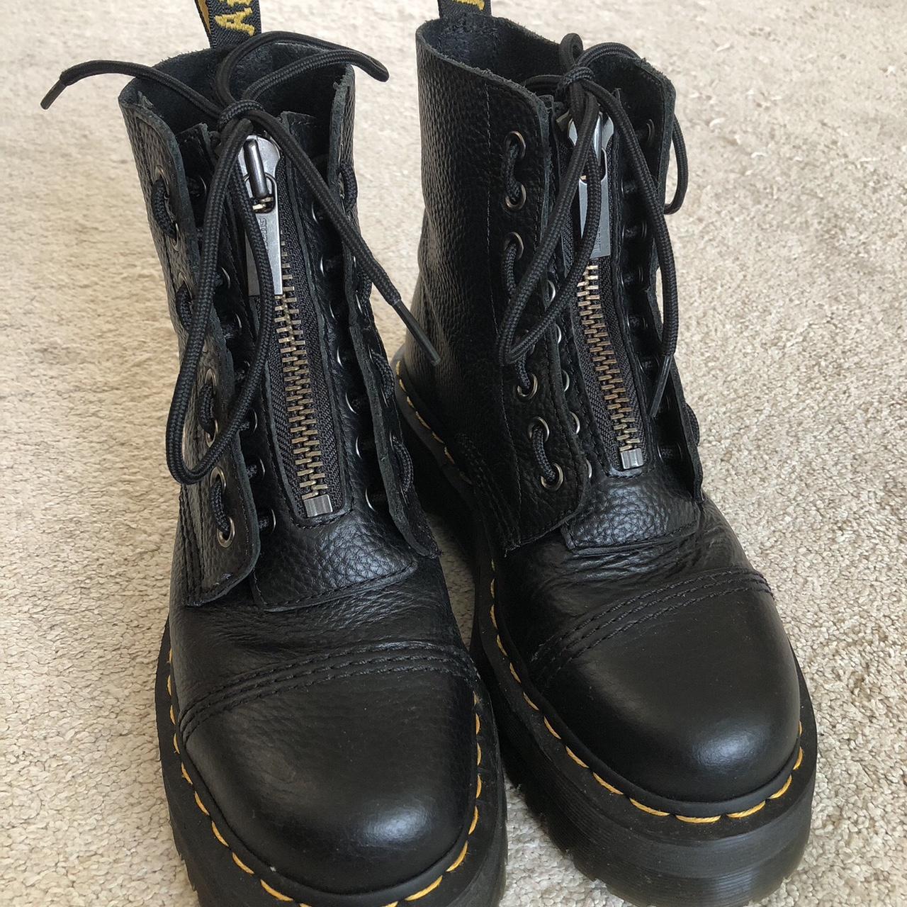 Black Leather Sinclair Dr. Martens size 6. Only. Depop