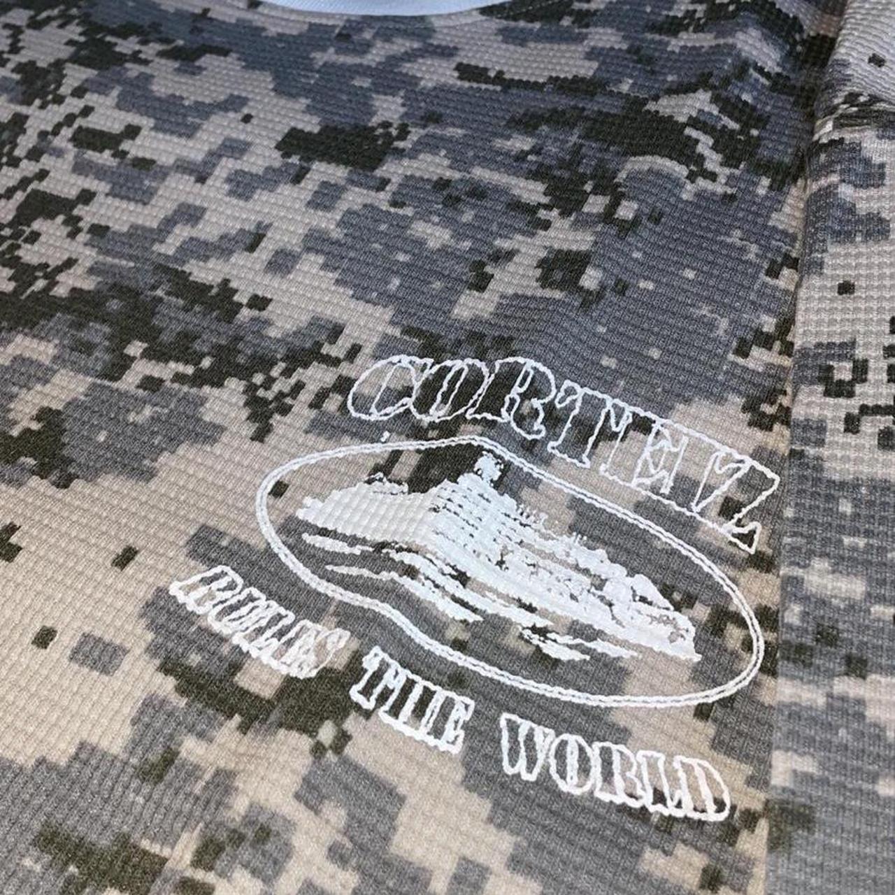 Corteiz Alcatraz Waffle LS TEE Digi Camo- | Depop