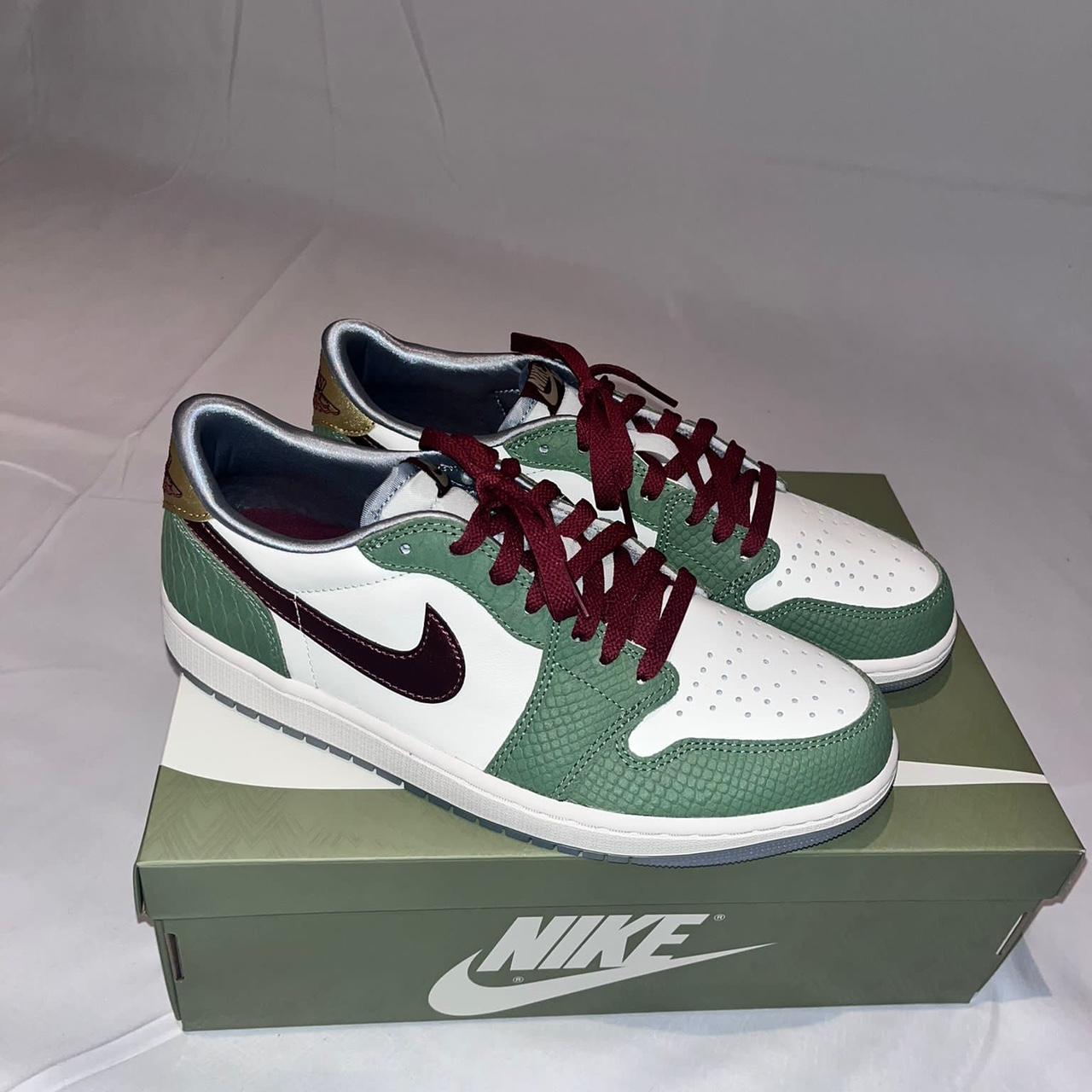 jordan retro 1 green low