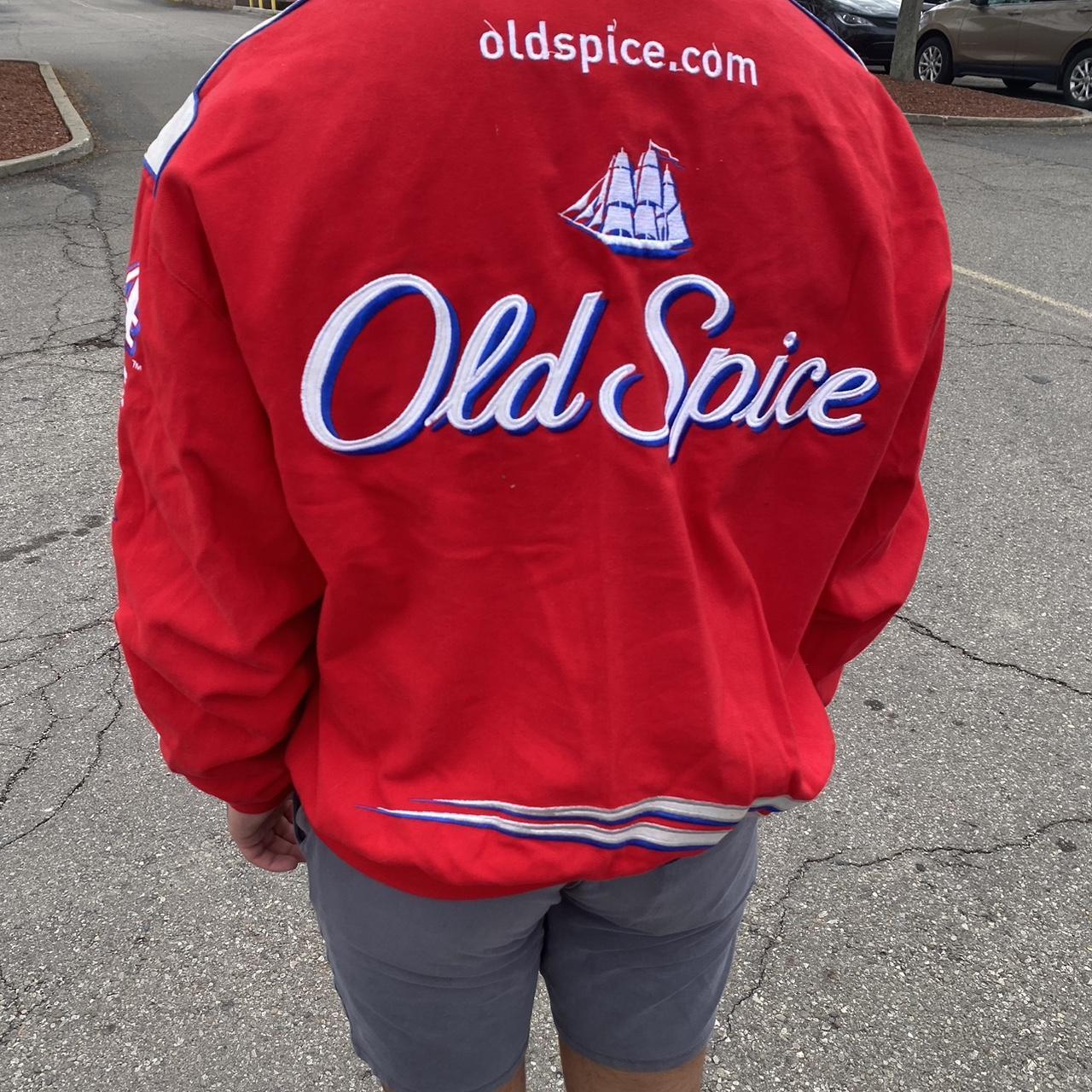 JH DESIGN Racing Jacket\"Old Spice\"ヴィンテージ Vintage JH Design Tony Stewart Old Spice Nascar Jacket