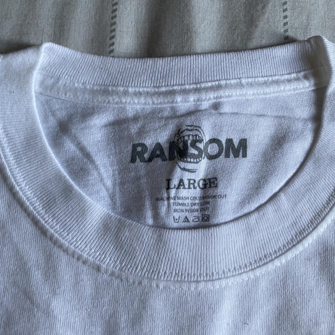 Ransom Devil Logo Tee size L 10/10 condition only... Depop