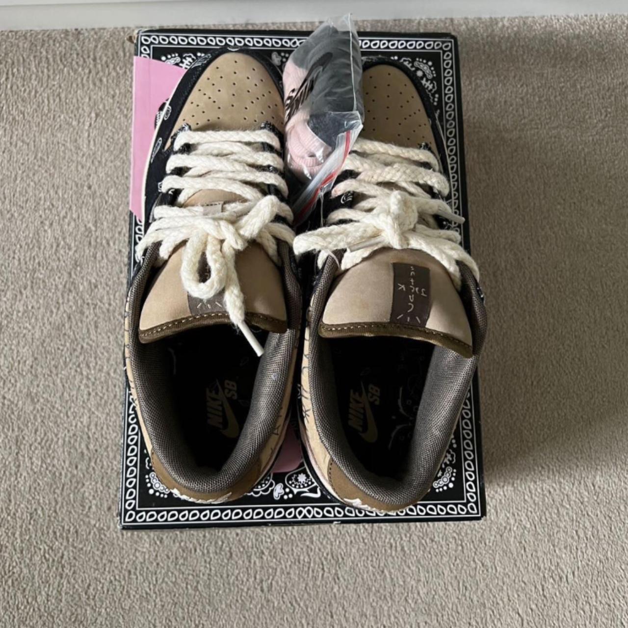 Nike SB Dunk Low Travis Scott Size UK 9 Brand New... - Depop