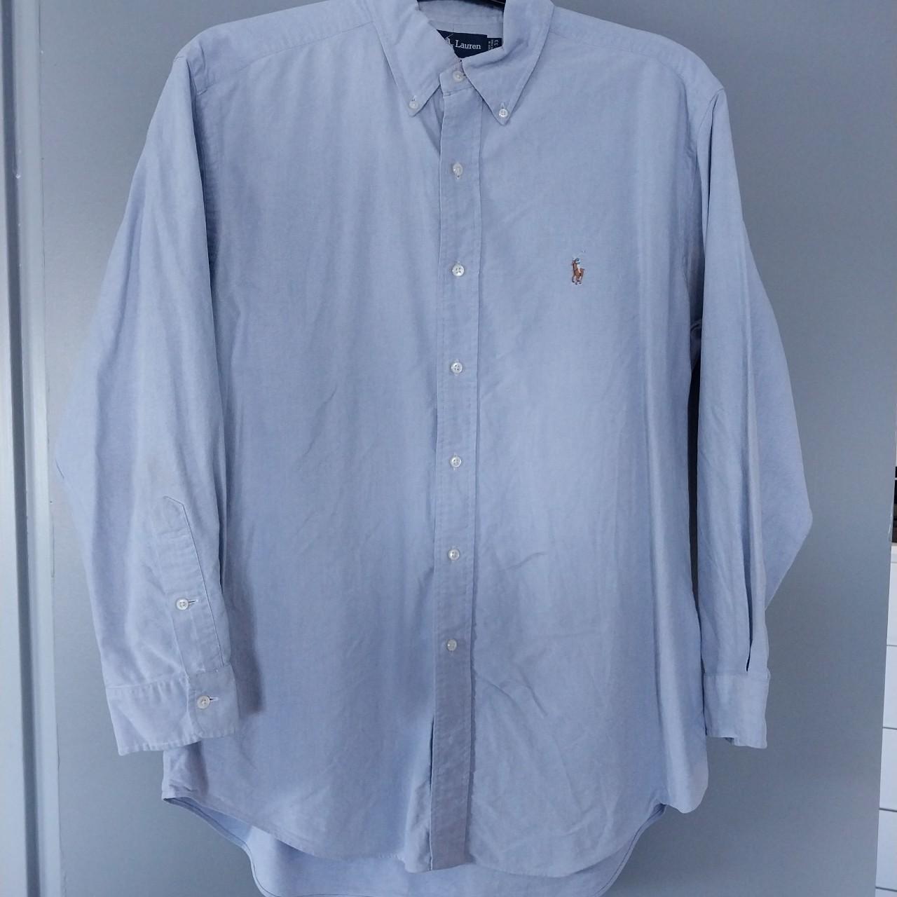 Pale blue Ralph Lauren Shirt #ralphlauren - Depop