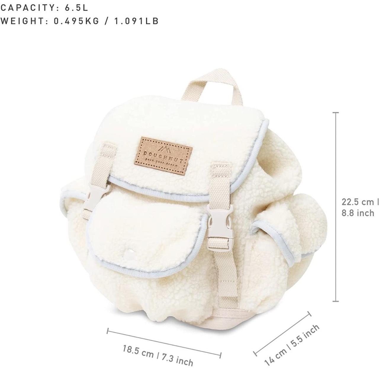 doughnut backpack lighthouse fluffy series in cream... Depop