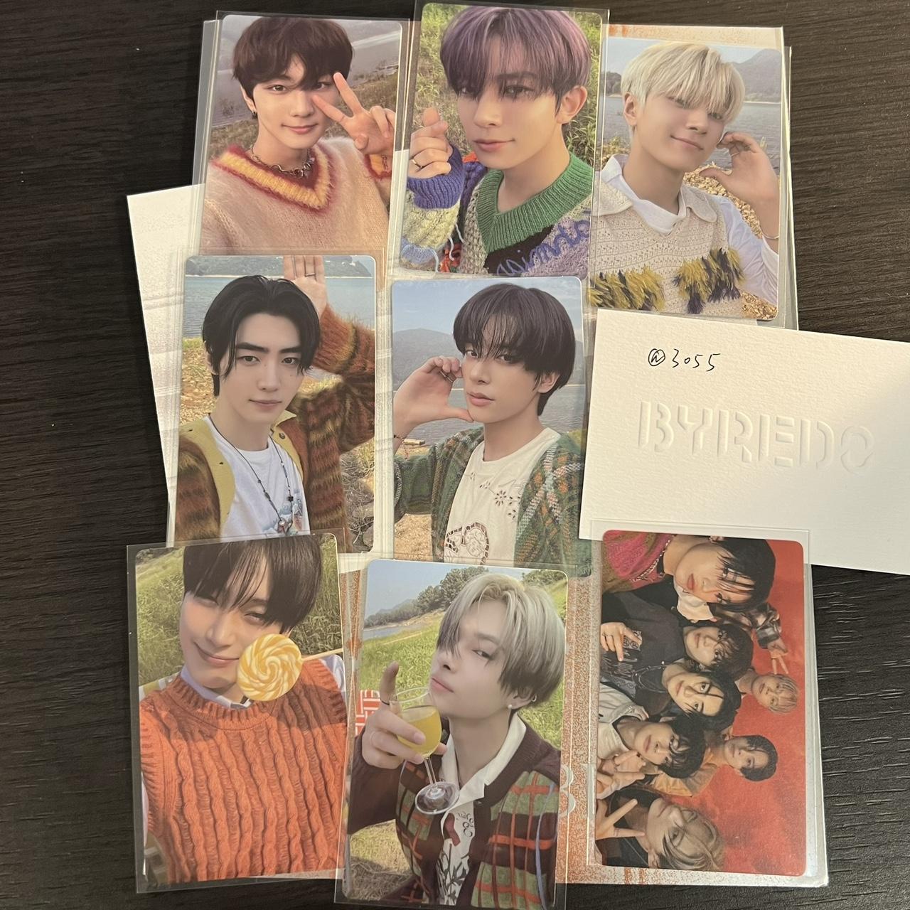 ENHYPEN Orange blood weverse photocard Heesung Jay... - Depop