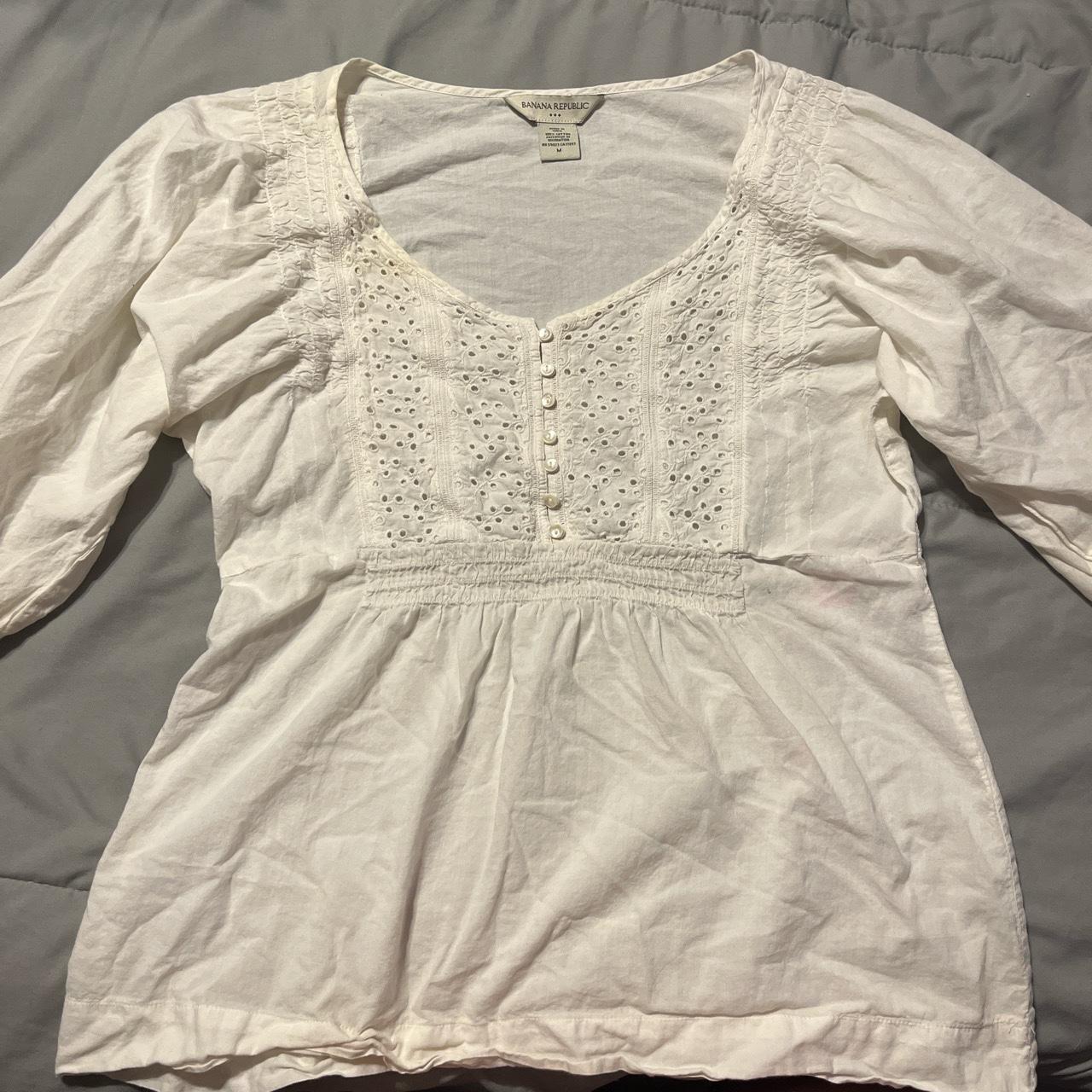 2007 Banana republic blouse - Depop