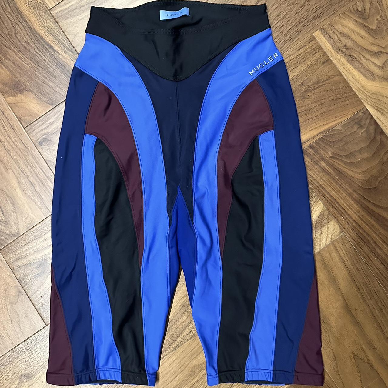 Mugler biker shorts, never worn, size 38