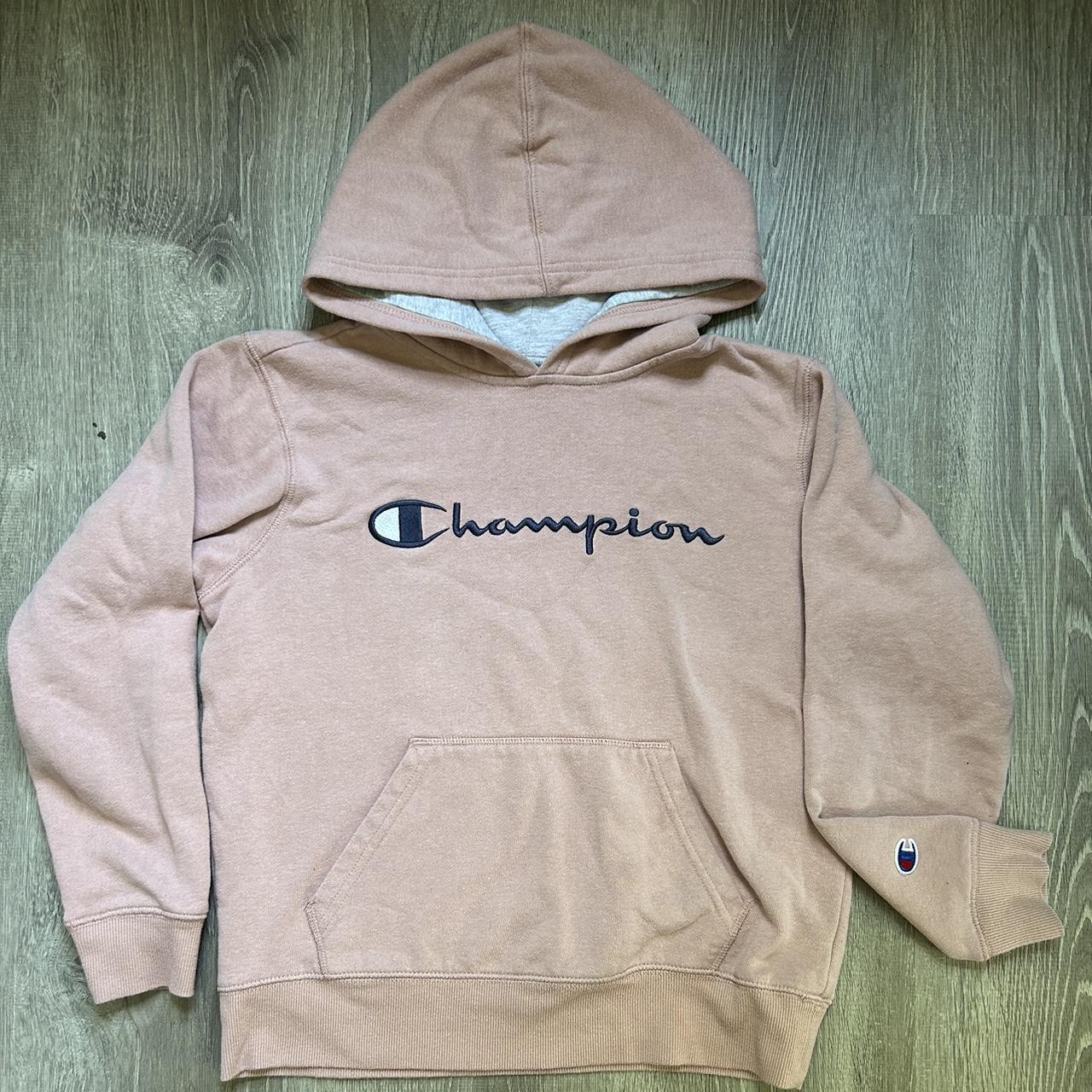 Champion hoodie size L in kids but can
