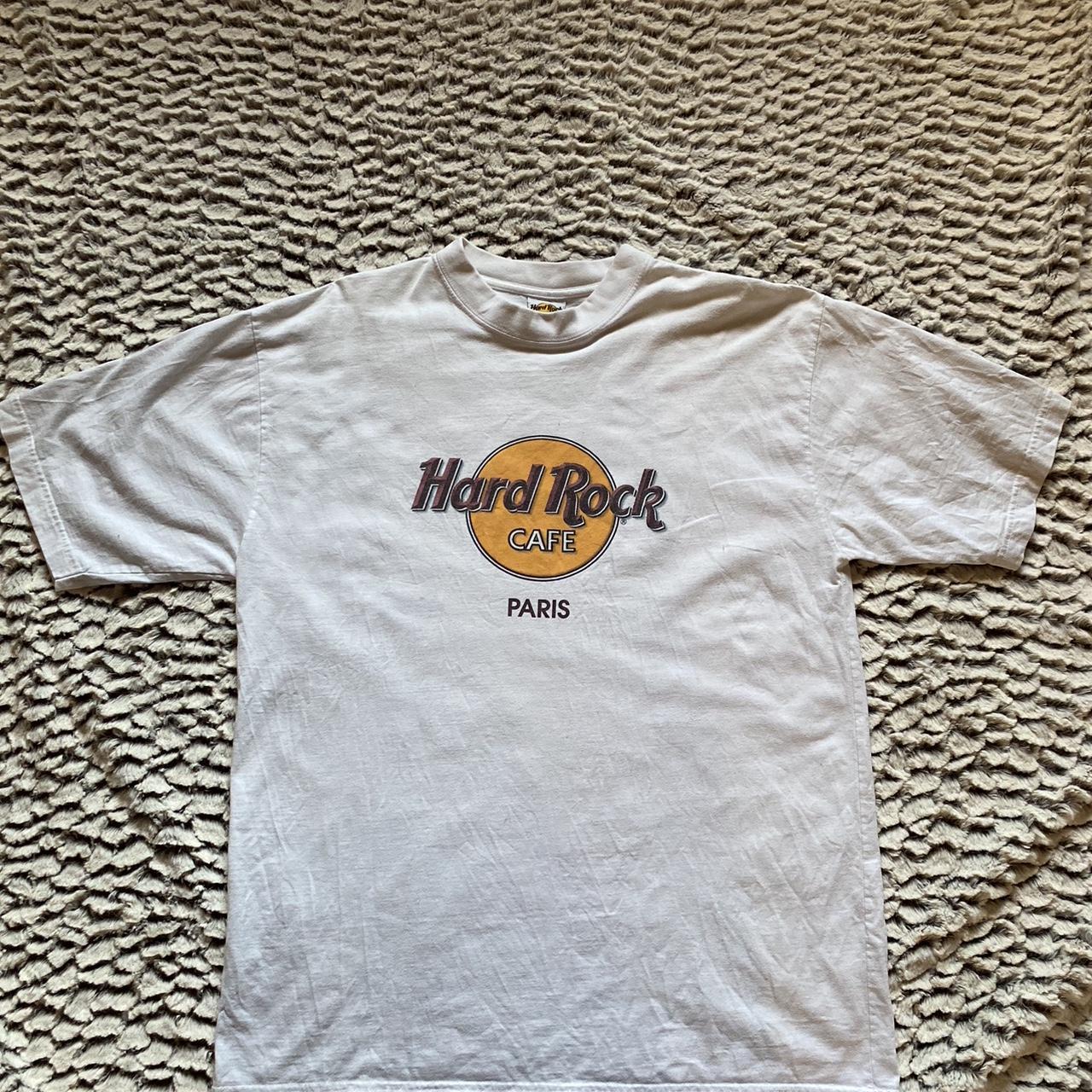 Hard Rock Paris T-Shirt. Size Large. Shirt is in... - Depop