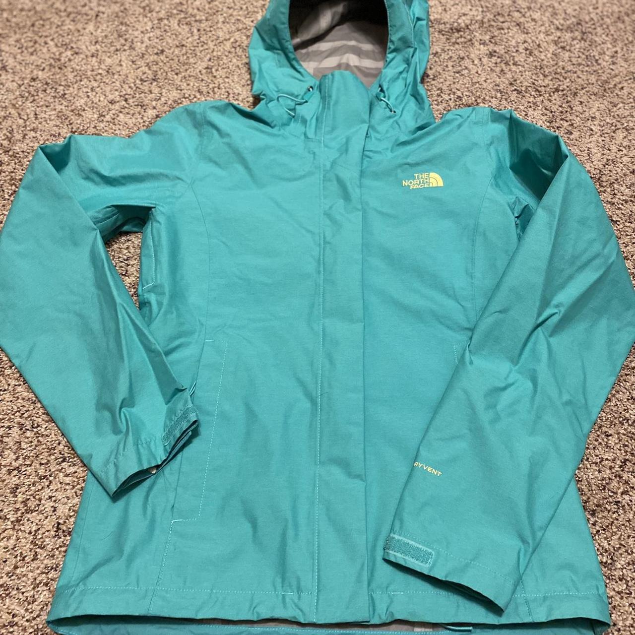 The North Face rain jacket. Size XSmall. Jacket is... Depop
