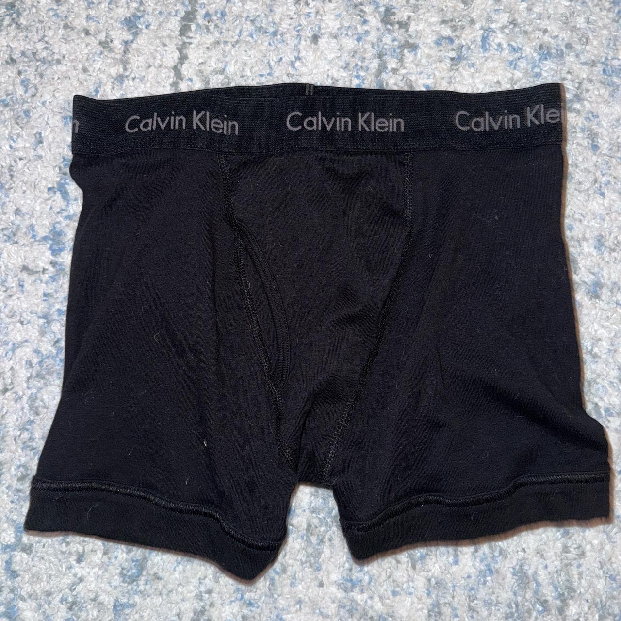 Calvin Klein heart boxers and shorts size small. - Depop