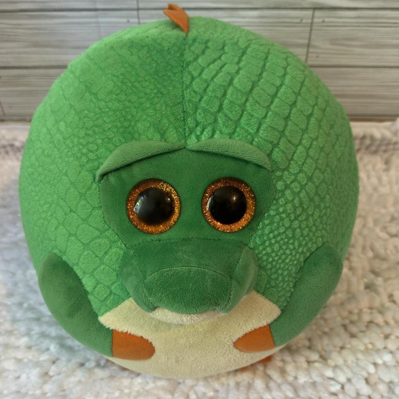 Ty Beanie Ballz Bayou Large Green Alligator, Depop