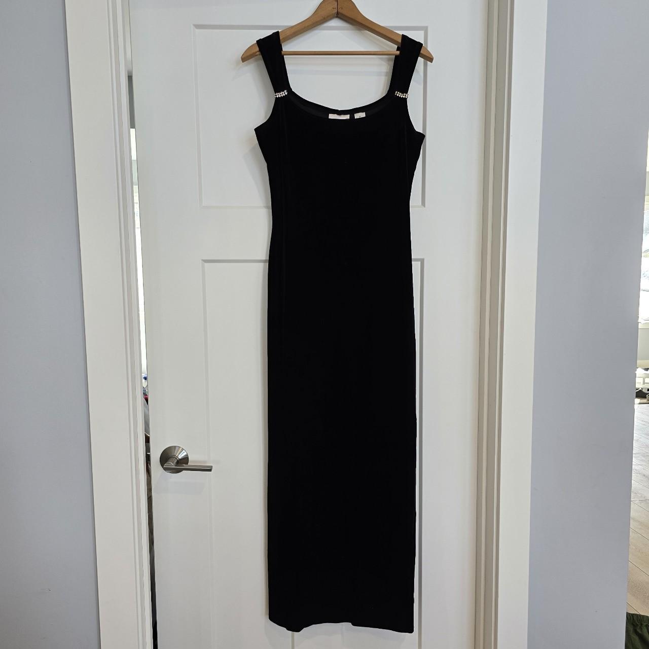 Fashion Bug Women's Maxi Dress - Black - 10 – Y2K… - image 1