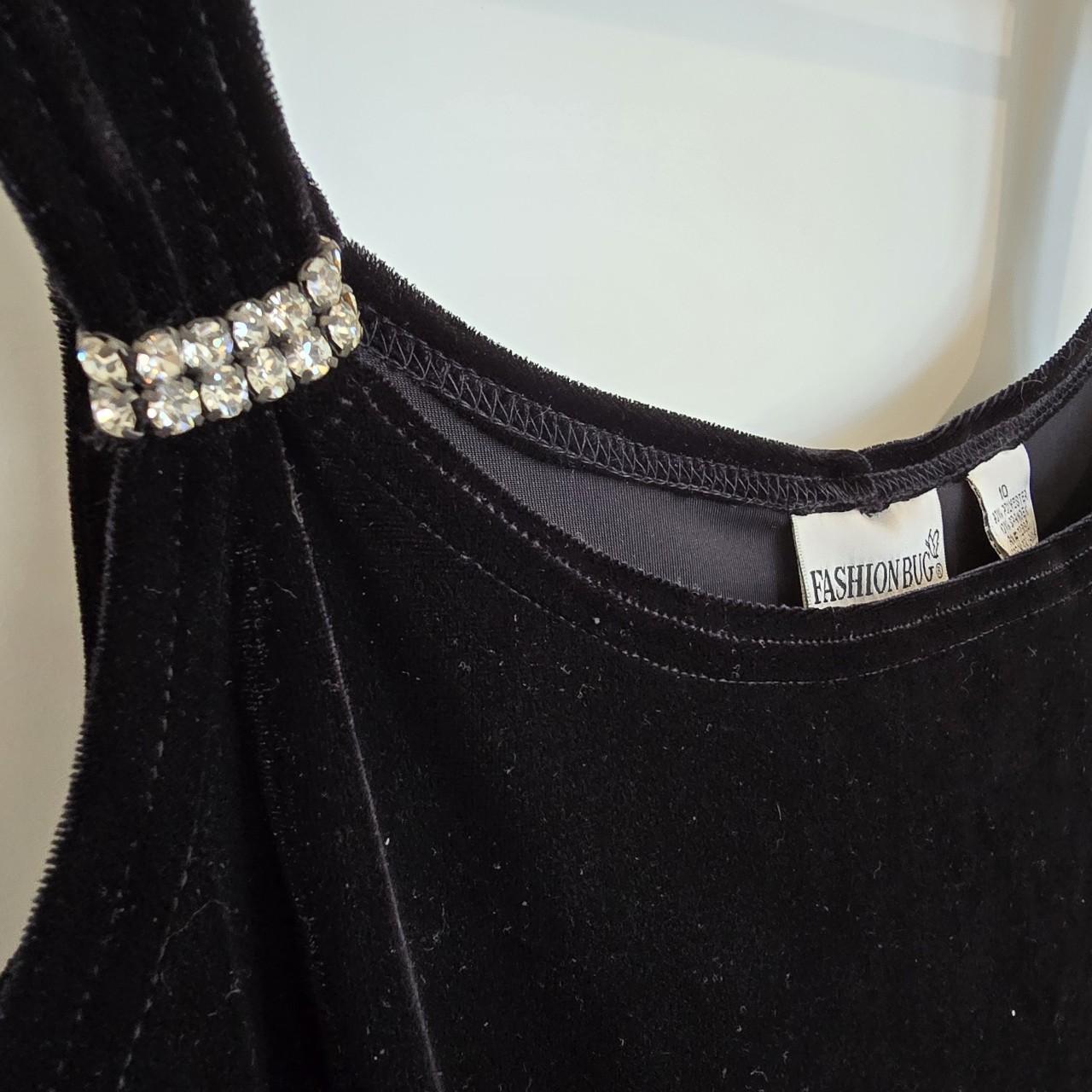 Fashion Bug Women's Maxi Dress - Black - 10 – Y2K… - image 3