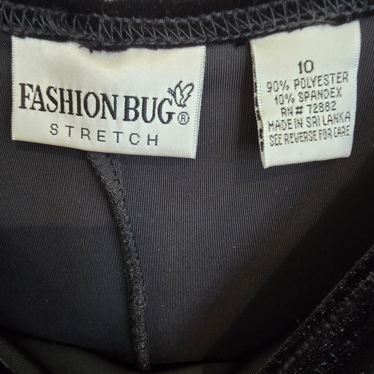 Fashion Bug Women's Maxi Dress - Black - 10 – Y2K… - image 4