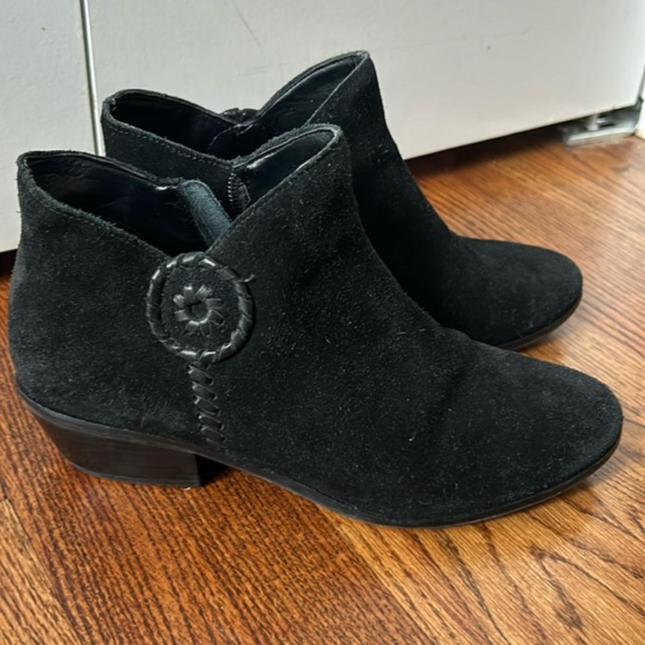 Jack Rogers Peyton black bootie size 7 Great