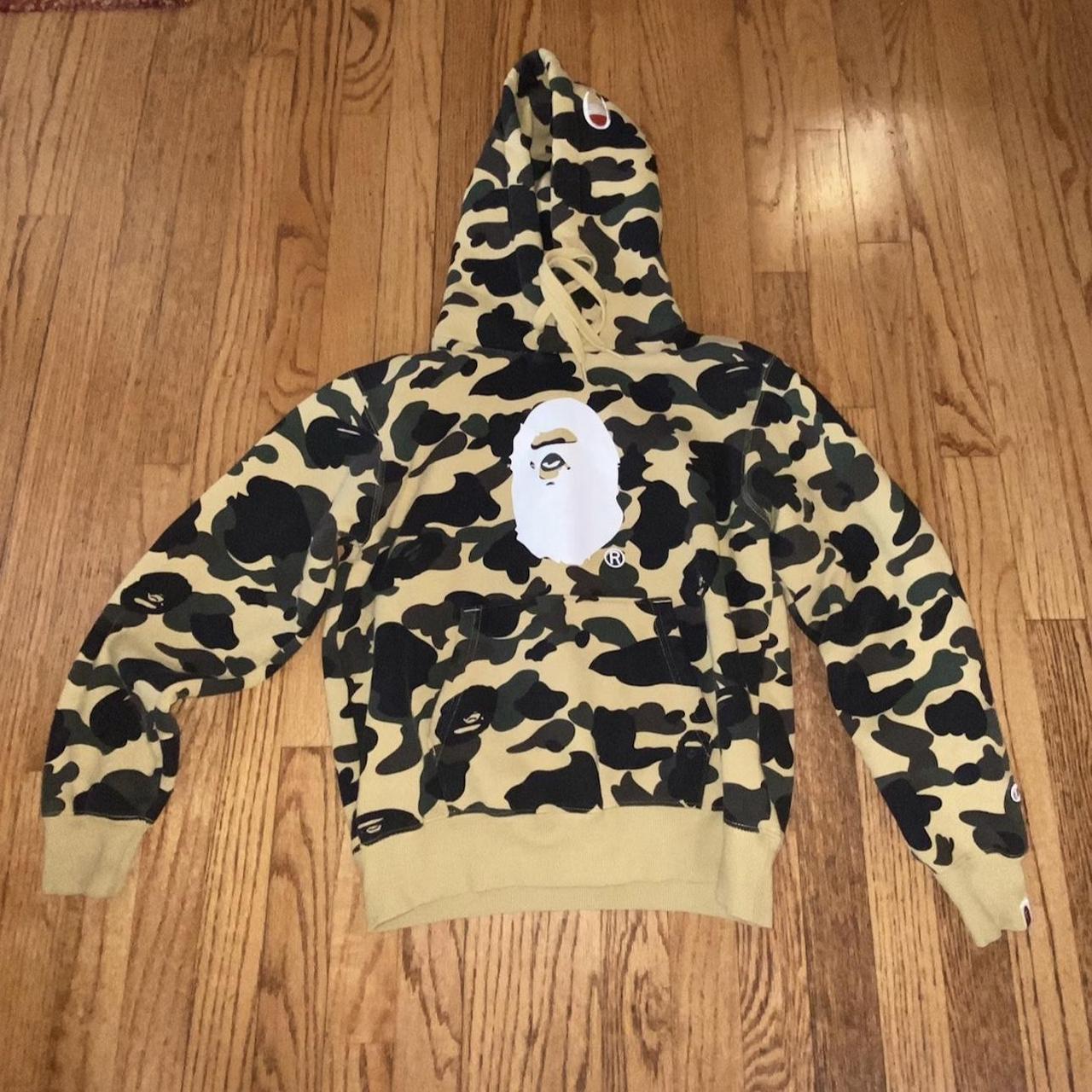 bape hoodie mens small Depop