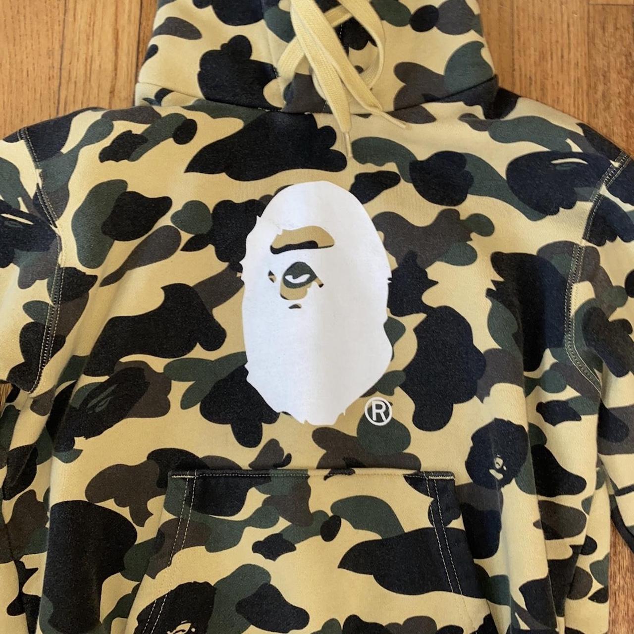 bape hoodie mens small Depop