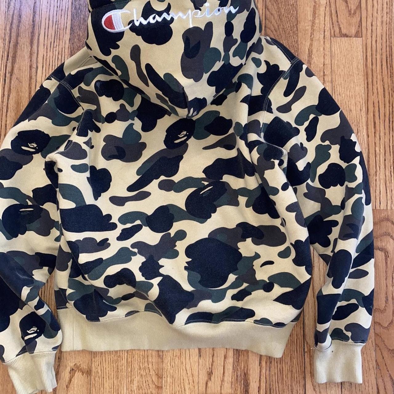 bape hoodie mens small Depop